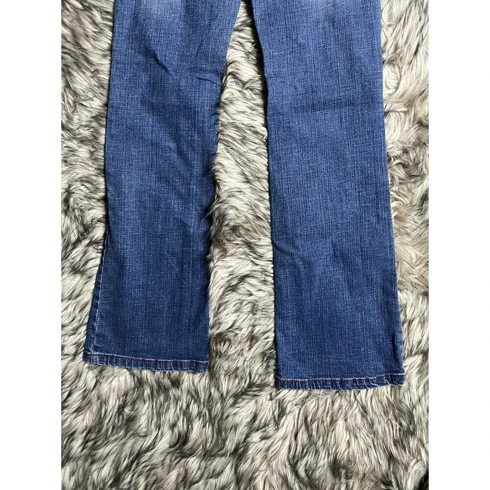 Southpole Y2K Jeans Est Ninety one Womens Embroidered Pockets Sz 7